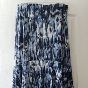 Renuar, Multi-Color, Size M, Polyester Maxi Skirt